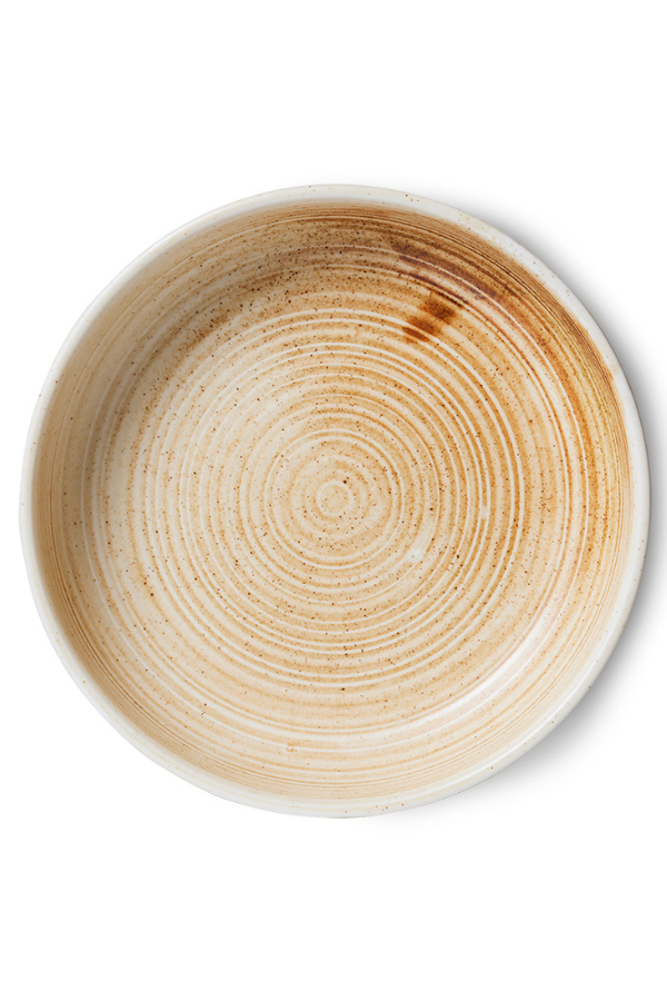 Chef Ceramics Deep Plate L, Set of 2, by HKLIVING