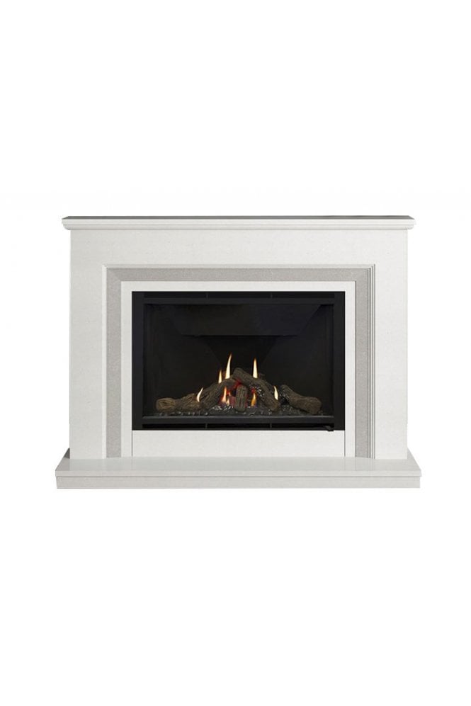 Cassius 52" Micro Marble Gas Fireplace