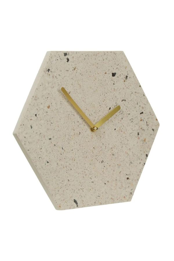 Mimos Terazzo Hexagonal Clock