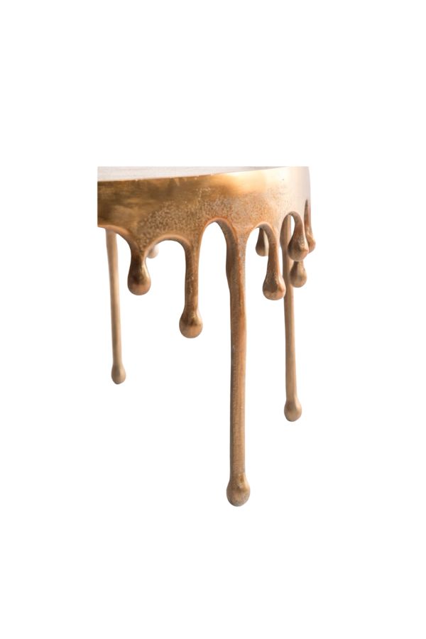 Gold Drip coffee Table