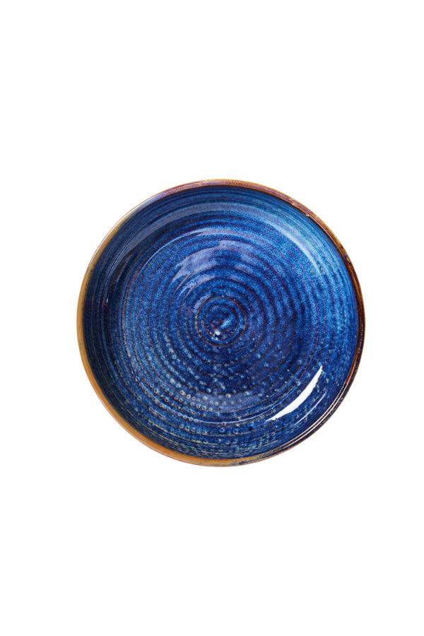 Chef Ceramics Deep Plate M, Rustic Blue by Hk living