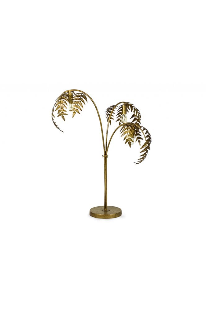 Antique Palm Leaf Lamp