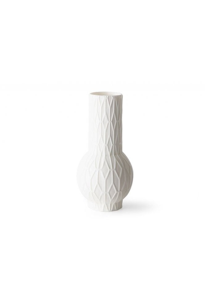 Matt White Porcelain Vases (Set of 4) By Hklving