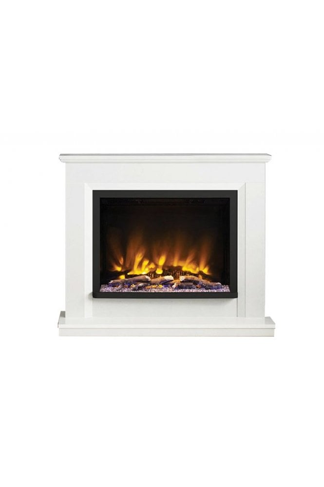 Alesso 48 Micro Marble Floorstanding Electric Fireplace