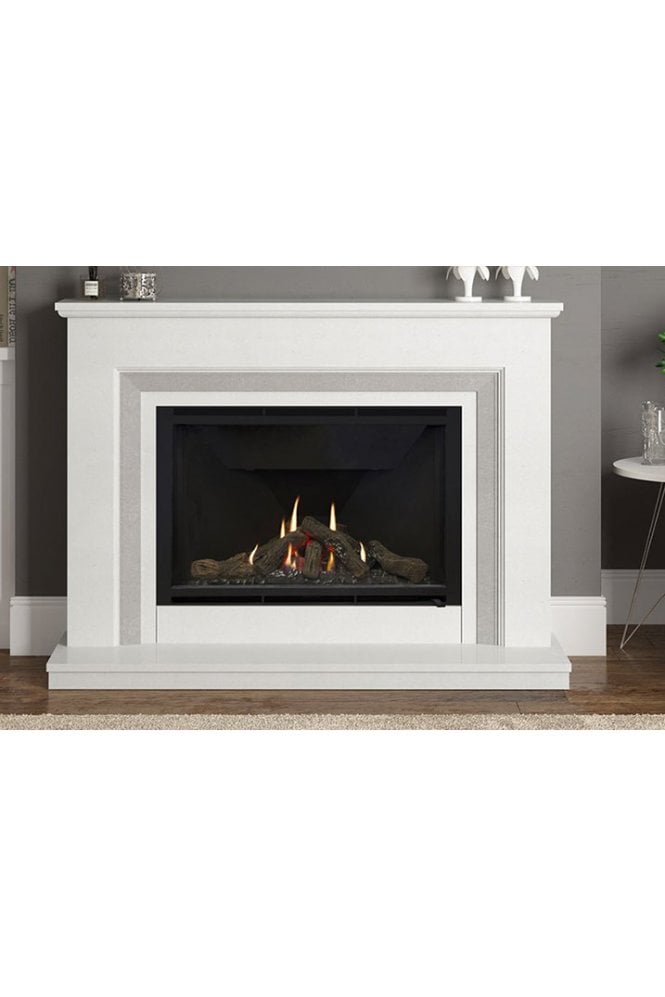 Cassius 52" Micro Marble Gas Fireplace