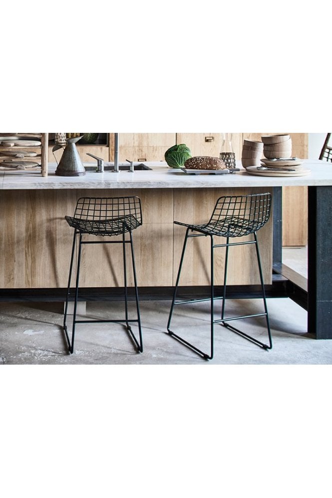 Wire bar stool by Hkliving