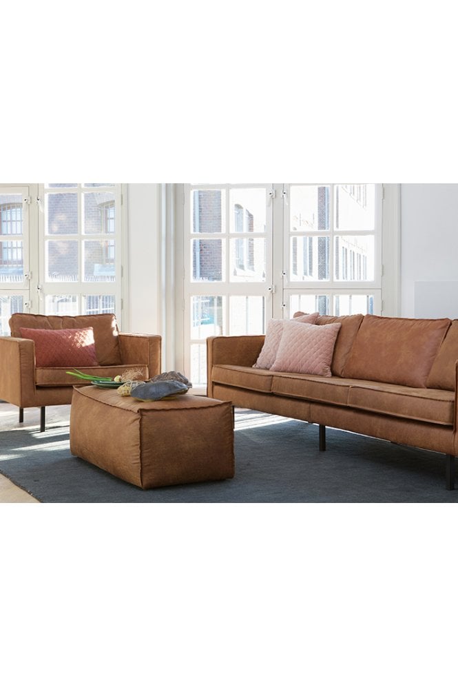 Pablo 3 Seater Leather Sofa