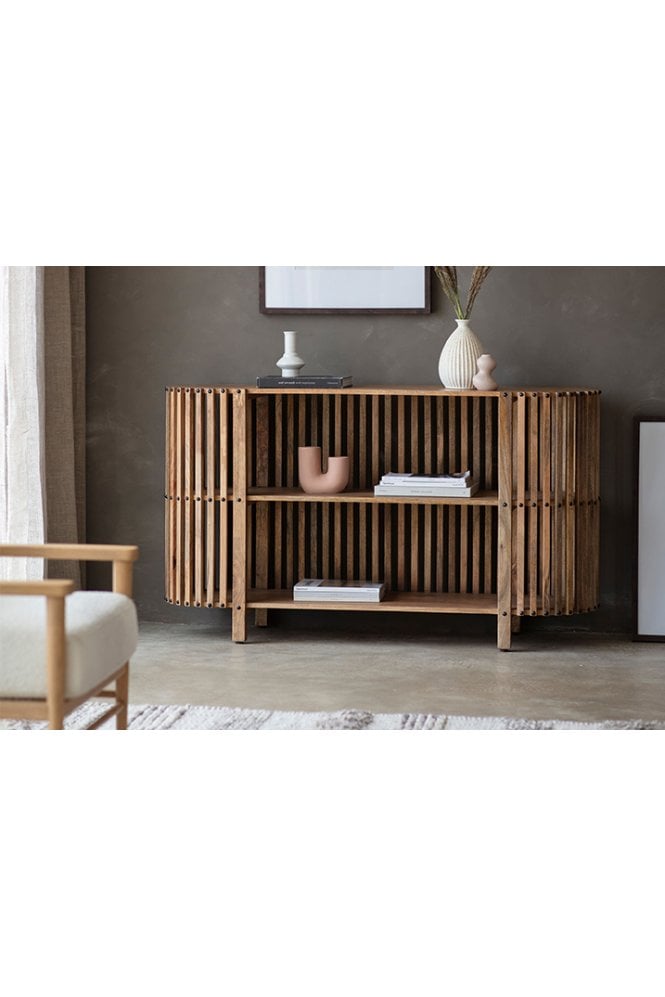 Also Slatted Console Table