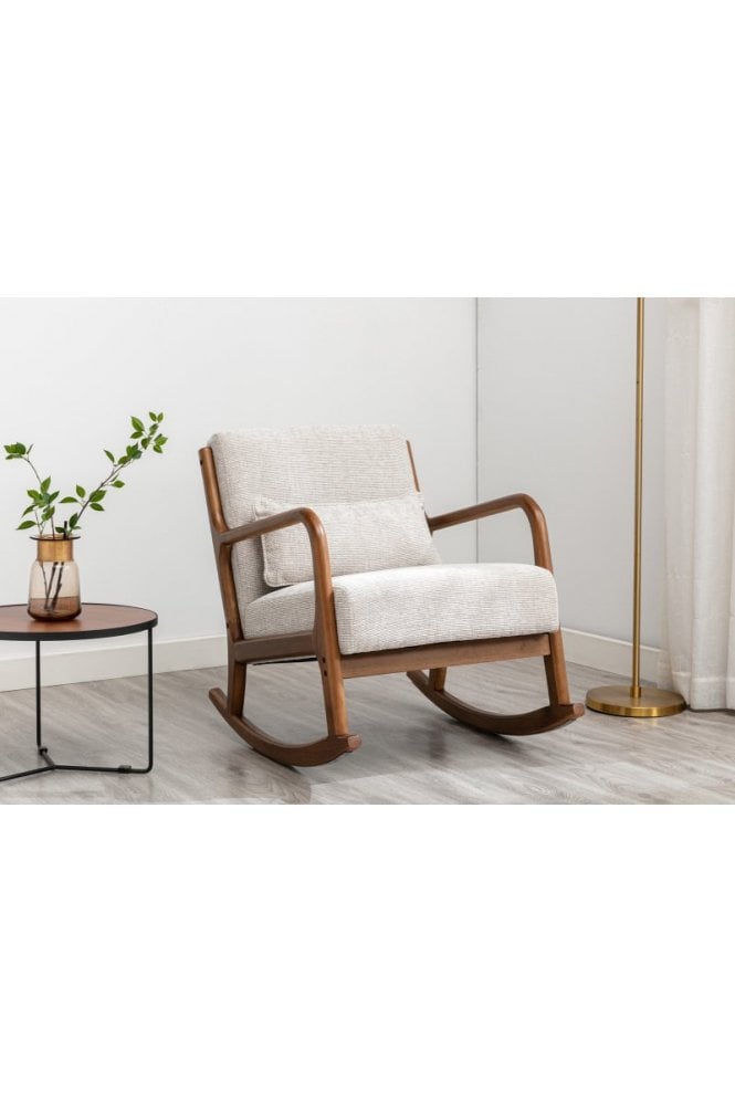 Ins Natural Rocking Chair