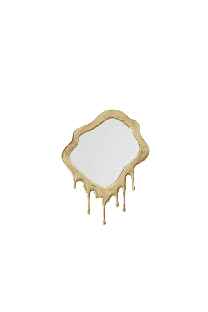 Gold Drip mirror